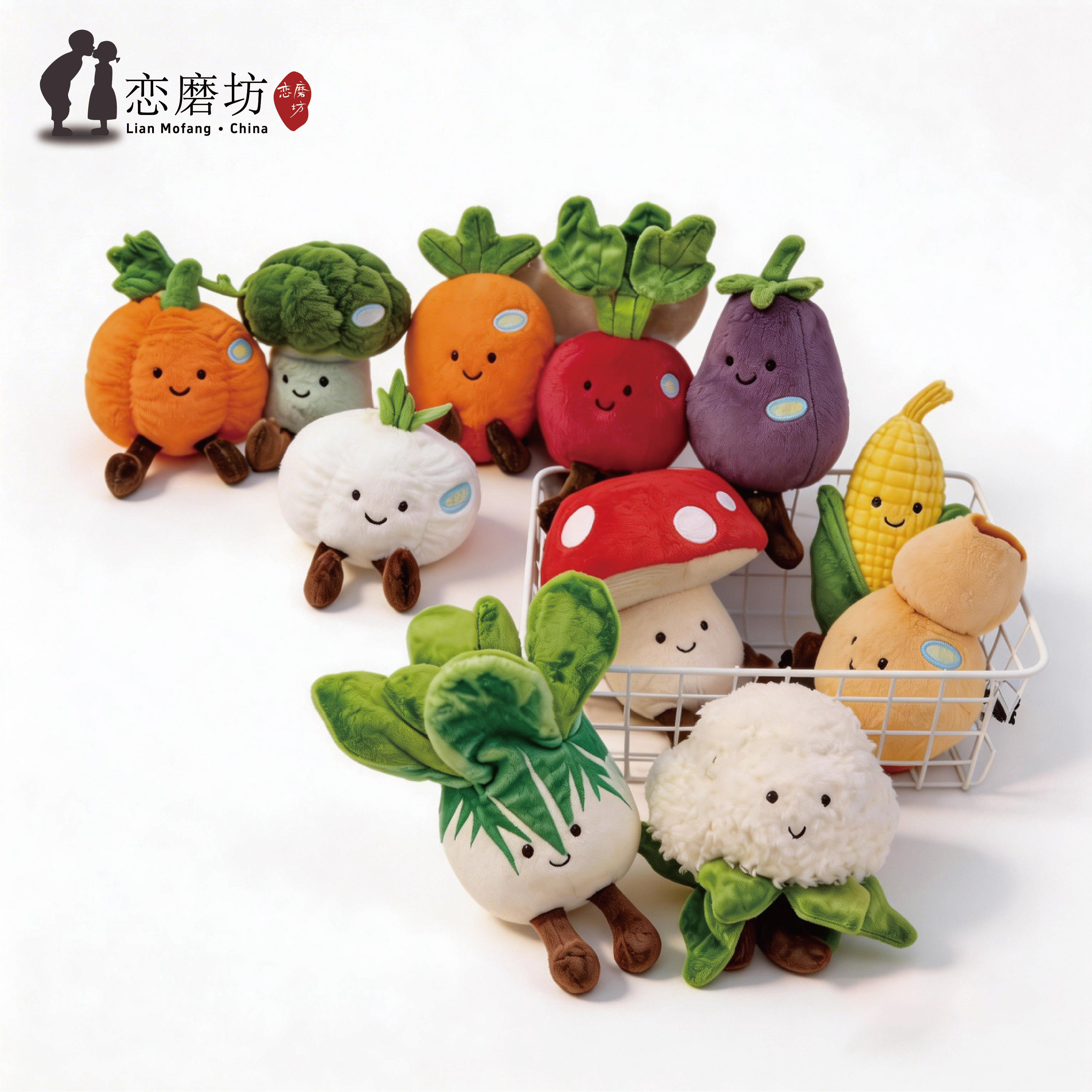 仿真生态蔬菜玩偶毛绒玩具南瓜