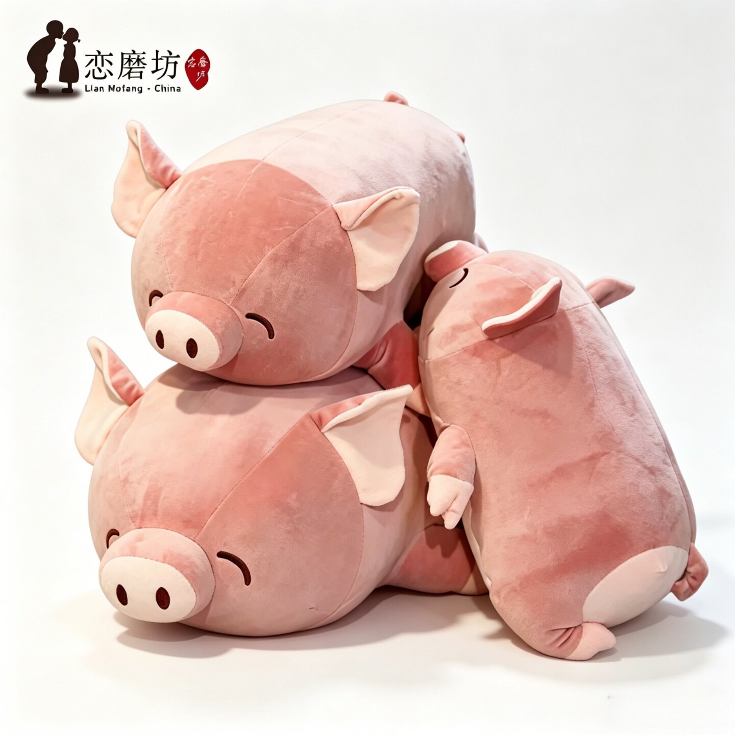 可爱超软趴猪毛绒玩具小猪猪公仔玩偶大娃娃床上抱着睡觉抱枕女生