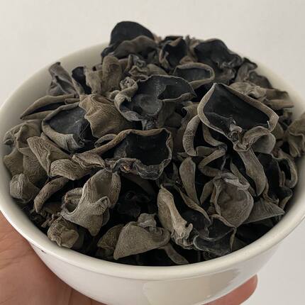 正宗长白山特产头茬东北黑木耳干货无根肉厚精选椴木碗耳250g