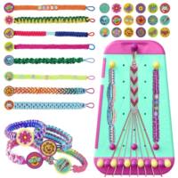 Cross-border Friendship Bracelet Braiding Tool, Girls' DIY Elastic bracelet and Bracelet Making Materials Package Set, Intelligence thumbnail 2