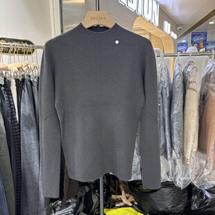 2025冬季软糯半高领羊毛针织衫修身内搭立领打底衫薄款毛衣16107