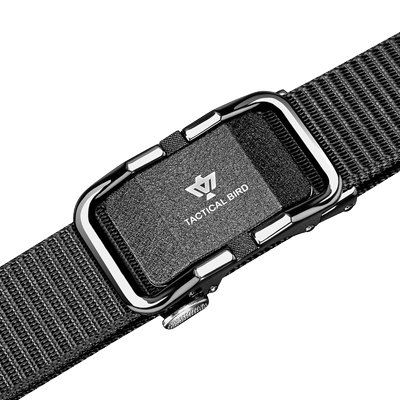 战术鸟男士自动扣帆布腰带