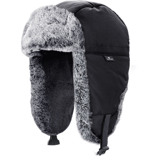 战术鸟冬季雷锋帽男防风加厚防寒帽保暖棉帽子冬天东北护耳大头围