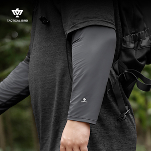 战术鸟宽蓬丨宽松冰袖夏季冰丝防晒袖套男士防紫外线冰袖钓鱼臂袖