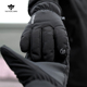 保暖手套男骑车骑行东北防寒滑雪防风大码 冬季 可触屏 3M棉 战术鸟