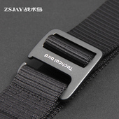 快开尼龙腰带铝挂扣快拆户外帆布皮带男轻薄裤 战术鸟 超薄贴身 带