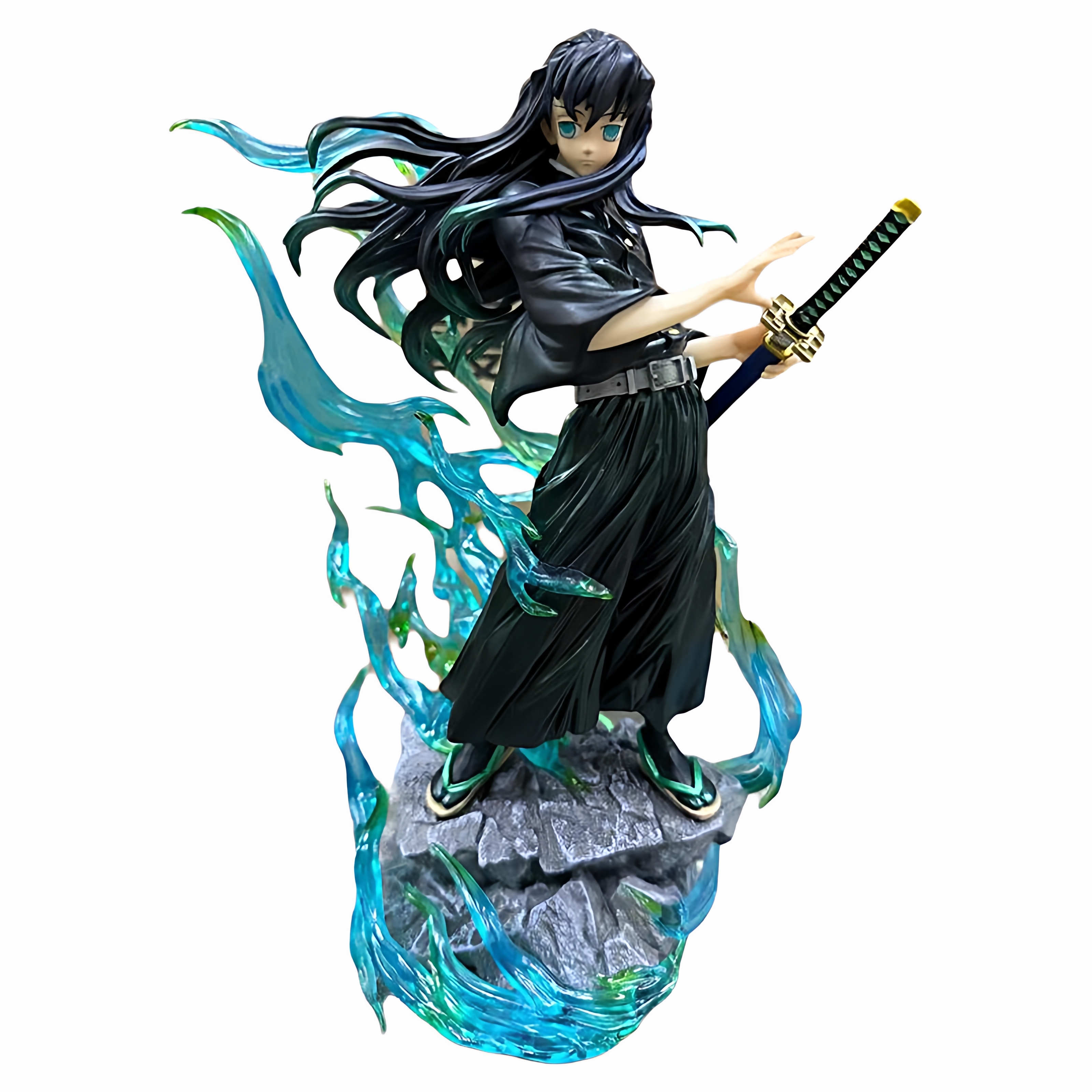 鬼灭之刃霞柱时透无一郎手办