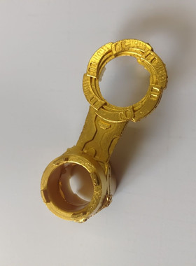 飓风战魂3代陀螺陀尖 拆轴器改装合金配件通用第三方金属陀尖现货