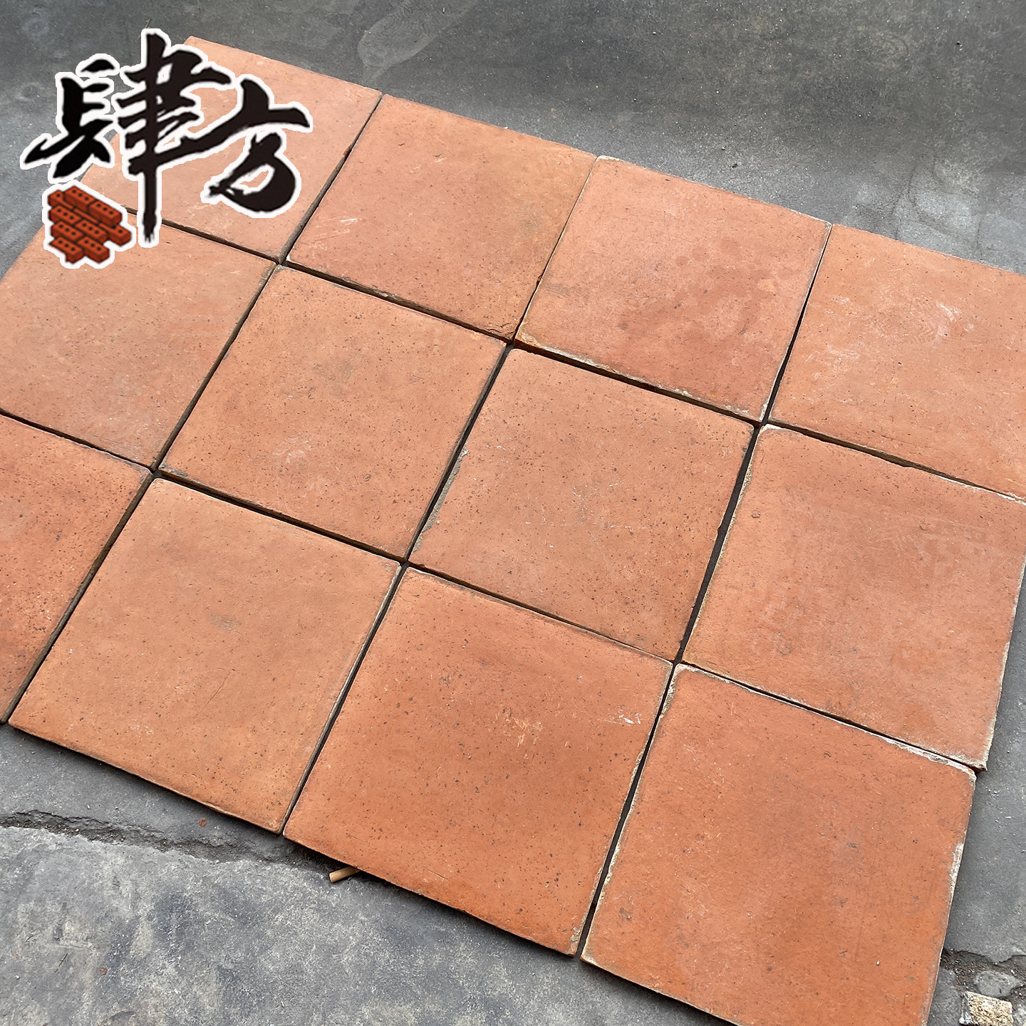 复古闽南老红砖做旧吸水防潮砖二手红砖酒店餐厅咖啡厅面包店地砖