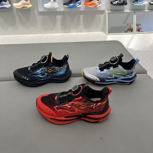 安踏儿童跑步鞋2026年春季男大童 赤焰6 网面运动鞋跑鞋312615505