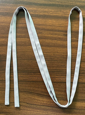 灰色哑光纯色小长条丝巾百搭发带绑包飘带装饰腰带欧美简约细围巾