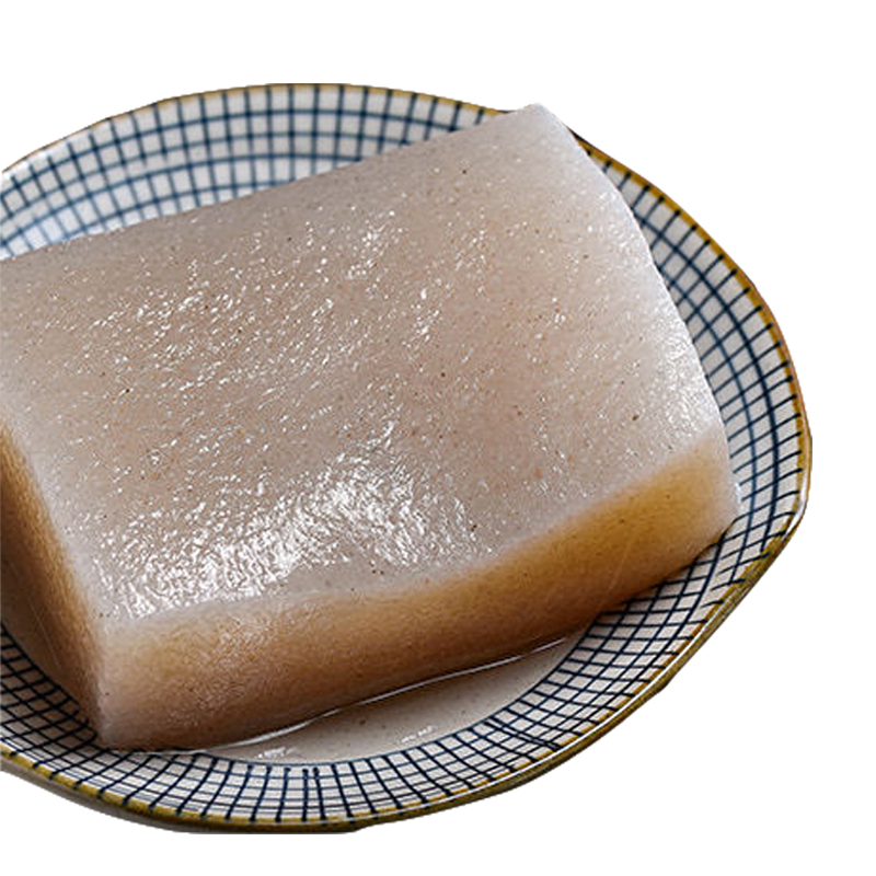 魔芋豆腐魔味道新鲜魔芋腐块500g*5袋陕西岚皋黑魔芋代餐火锅食材