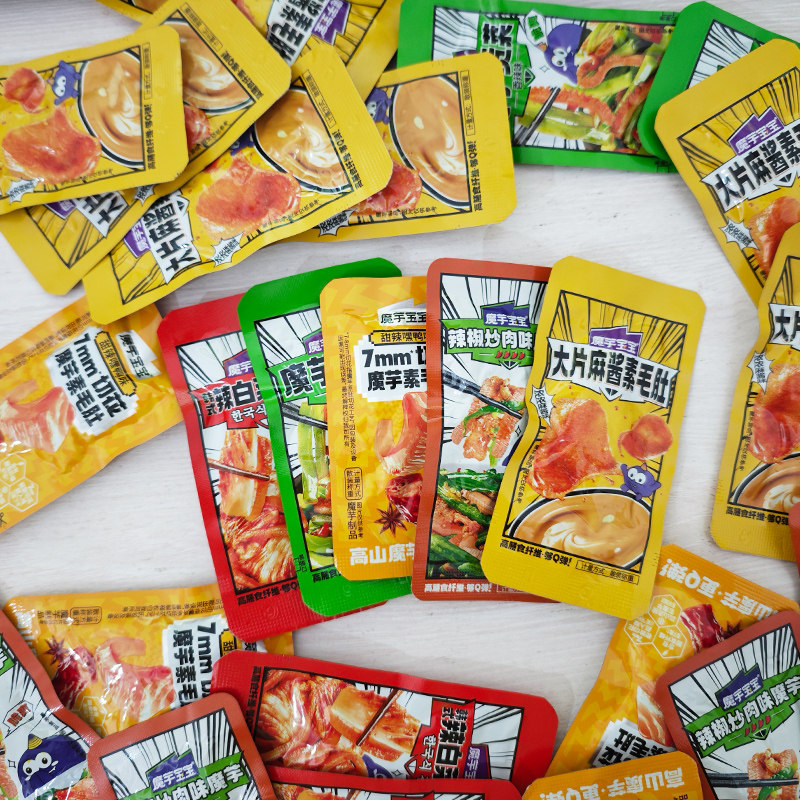 魔芋宝宝500g魔芋贡菜大片麻酱素毛肚辣白菜魔芋干开袋即食零食,零食/坚果/特产,面筋制品,淘宝优惠券,粉丝福利购,淘宝优惠卷