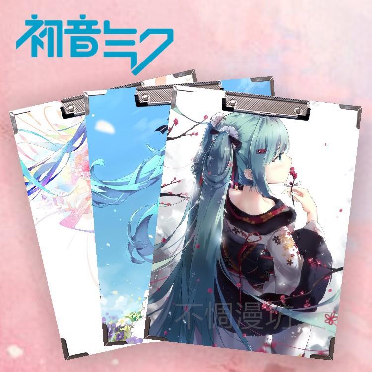 C音来动漫二次未元夹画板夹A4动漫板办公书写木质硬板夹