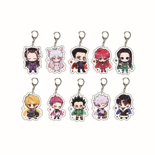 动漫全职猎人周边亚克力钥匙扣西