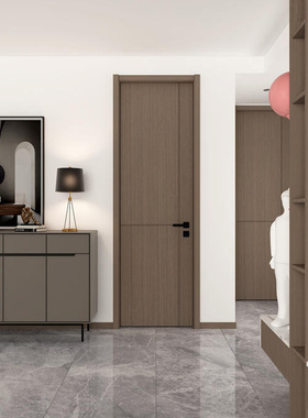 兔宝宝生态免漆木门卧室内门家用TMFM1510实木复合房门TBFM1536