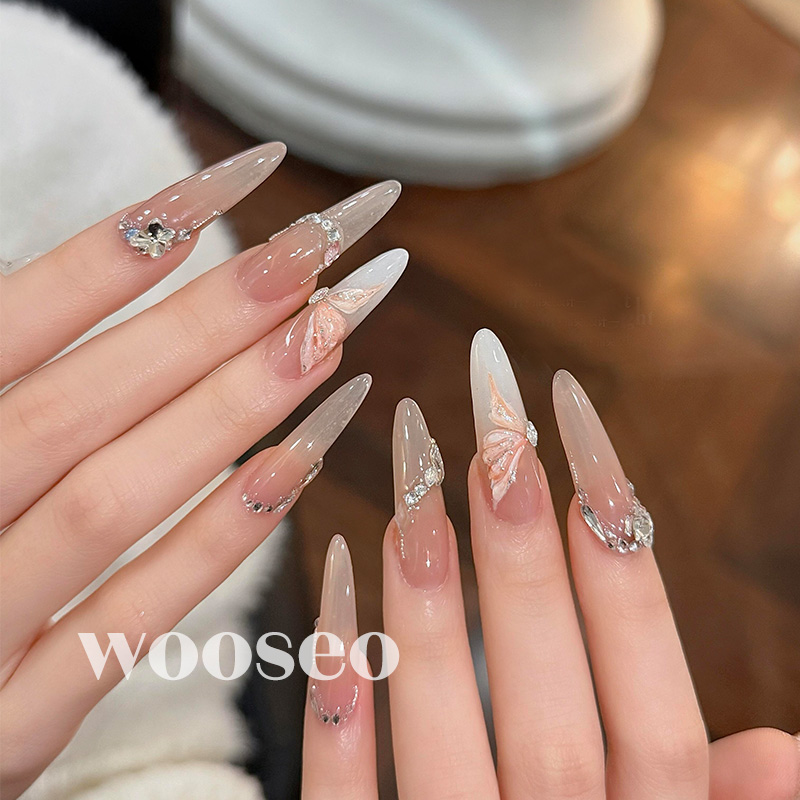 高质量精致绝美富家千金美甲成品