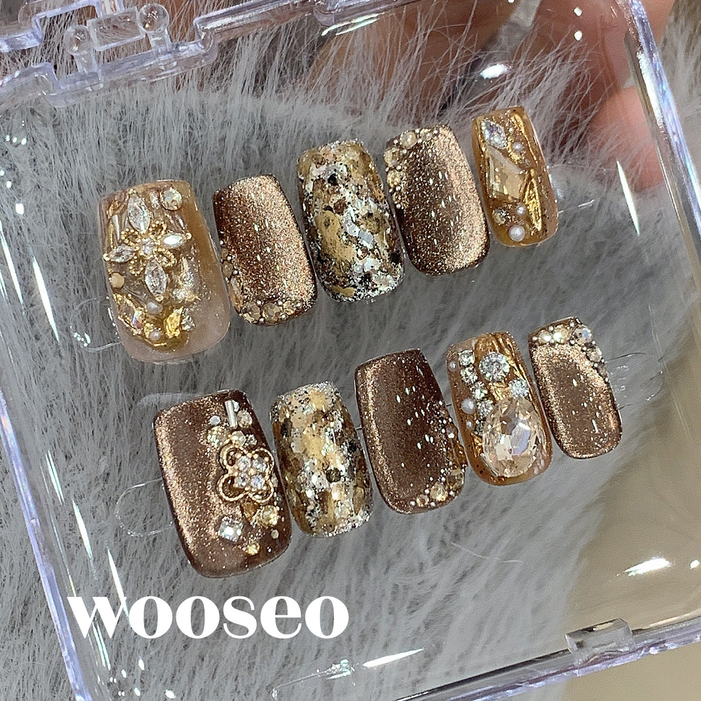 精致绝美秋冬超显白成品甲片