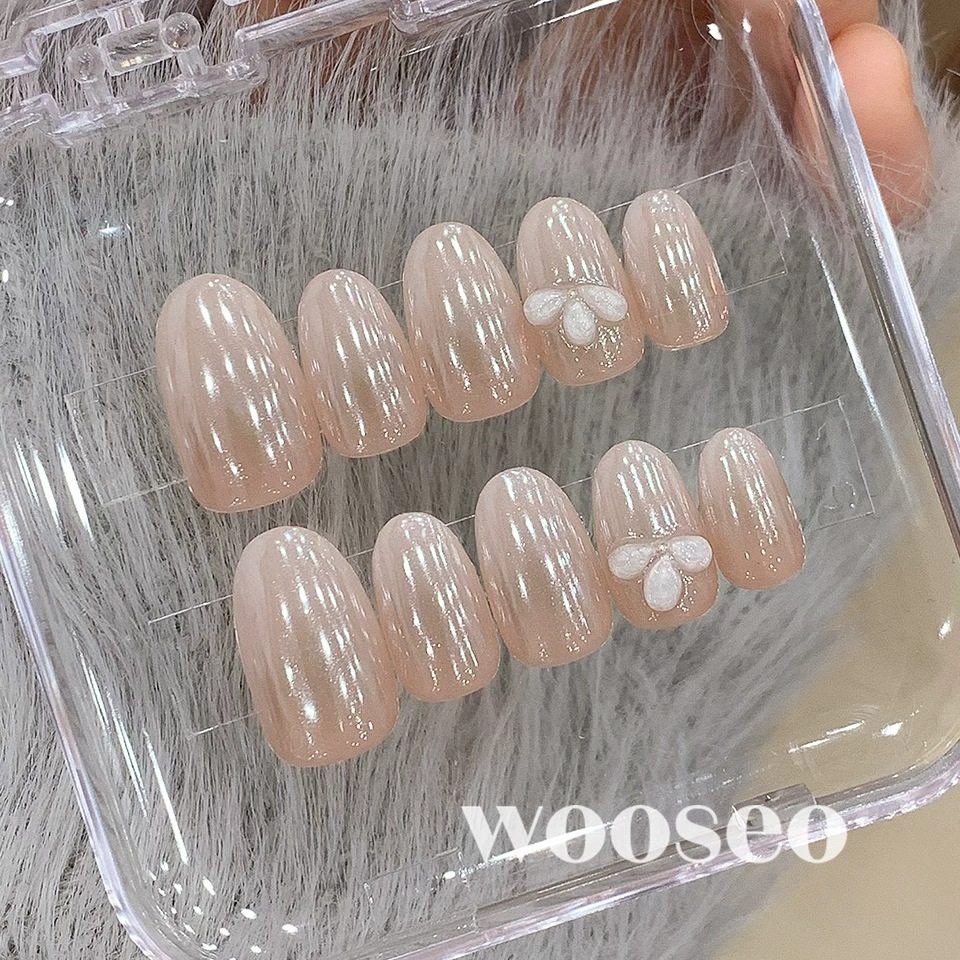 裸色穿戴甲短款秋冬高级感手工显白指甲贴片2026新款爆款穿戴美甲,彩妆/香水/美妆工具,穿戴甲/甲片,淘宝优惠券,粉丝福利购,淘宝优惠卷