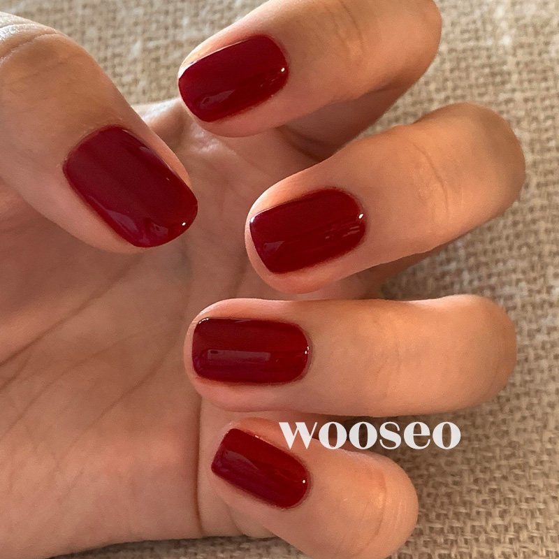 红色穿戴甲短款高级感显白手工穿戴美甲2025新年款高质量指甲贴片,彩妆/香水/美妆工具,穿戴甲/甲片,淘宝优惠券,粉丝福利购,淘宝优惠卷