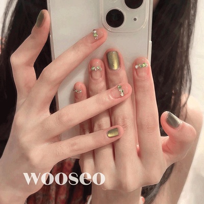 【现货秒发】精致豆豆甲穿戴美甲