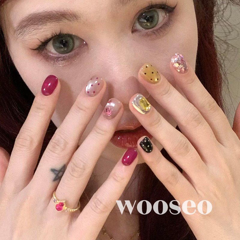 高质量精致绝美夏天爆款美甲成品