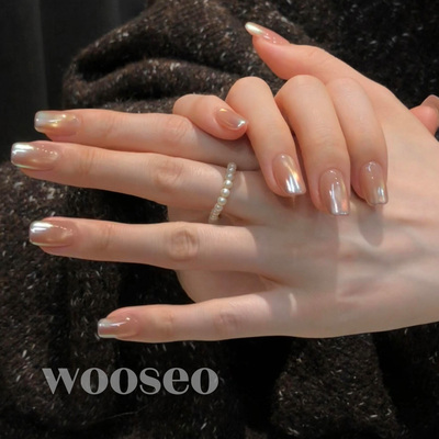 精致绝美富家千金日常成品甲片