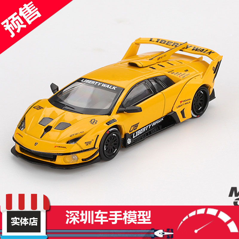 预 MINIGT 1/64 1135 LB宽体改装兰博基尼MURCIELAGO GT Evo 模型