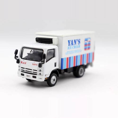 微影Tiny玩具1/76甄沾记雪糕冷藏货车合金仿真玩具运输车模型摆件