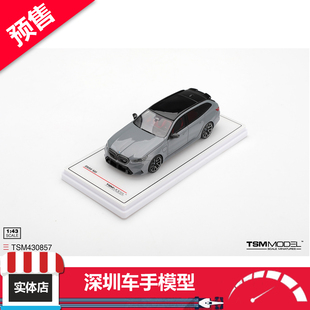 预售 TSM G99 Brooklyn 宝马M5 Metallic 树脂车模 灰 Grey