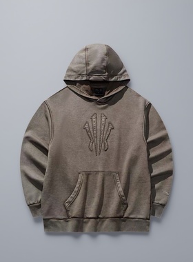 【HélàStyled欧文秀款】安踏潮流美式卫衣男女连帽衫172541710