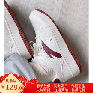 安踏厚底板鞋男女鞋秋季新款黑白熊猫轻便休闲鞋增高学生运动鞋子