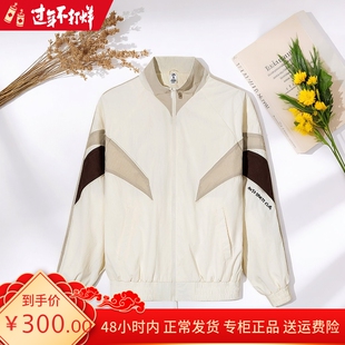 安踏美式复古外套女士2026新款潮流校园风宽松夹克上衣162618607