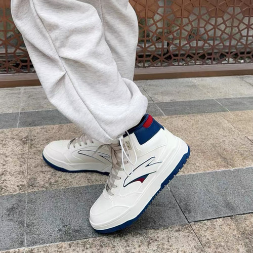 982厚底板鞋大棉增高皮面