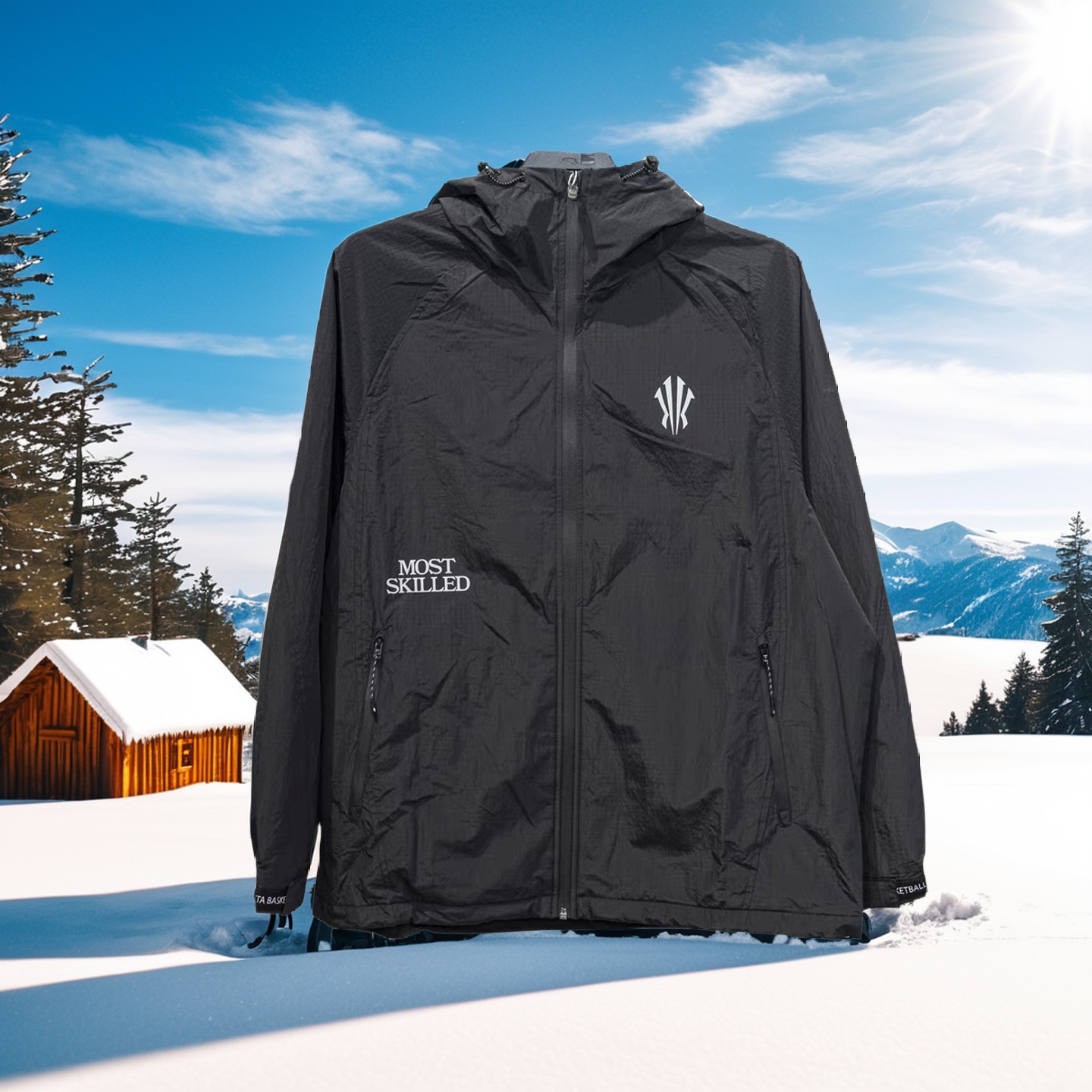 安踏欧文系列梭织外套男夹克上衣