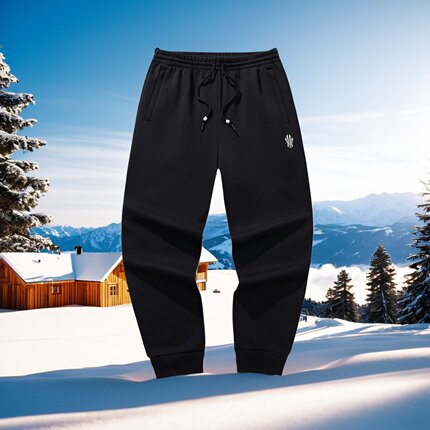 安踏凯里·欧文系列丨加绒保暖运动长裤男休闲卫裤子172541307N