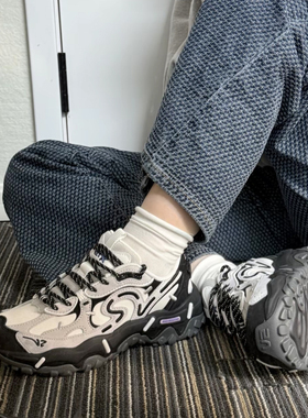 安踏SV曲奇COOKIE女款冬季百搭潮流休闲运动老爹鞋122548807VS