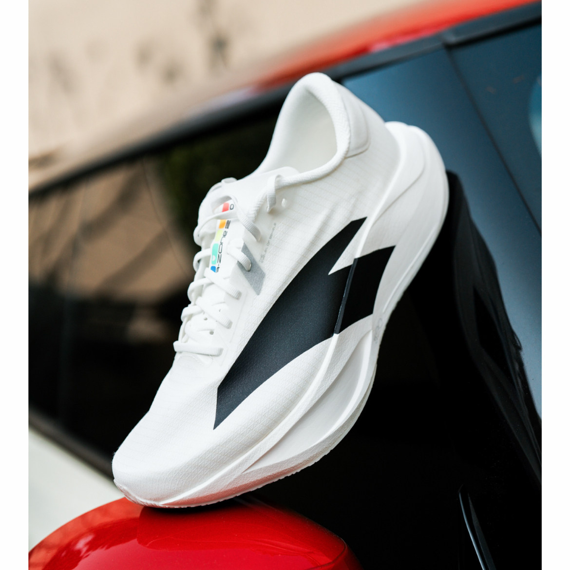 安踏二区心率90 跑步鞋男女竞速训练运动鞋112615579R 112625579