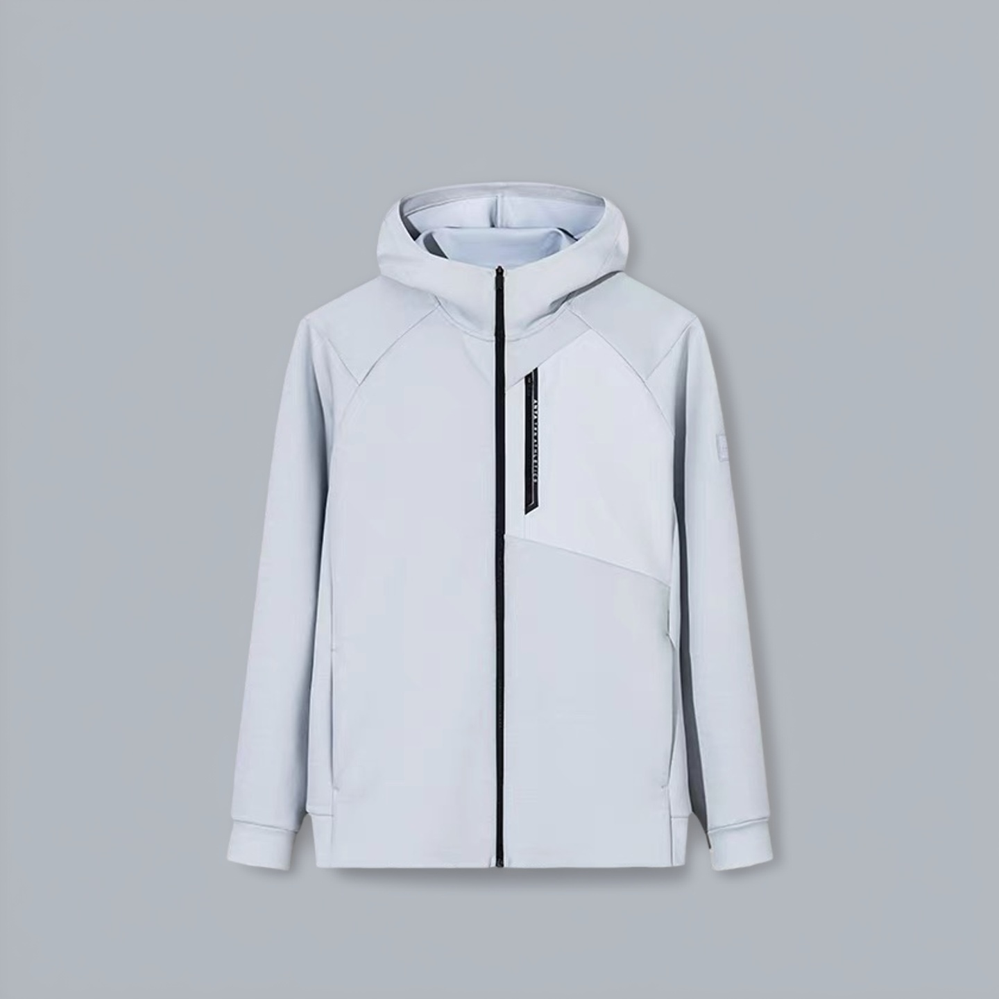 安踏连帽针织长袖运动外套男上衣