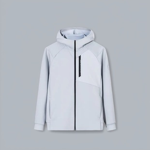 连帽针织长袖 新款 运动服跑步上衣152537704N 冬季 安踏运动外套男士