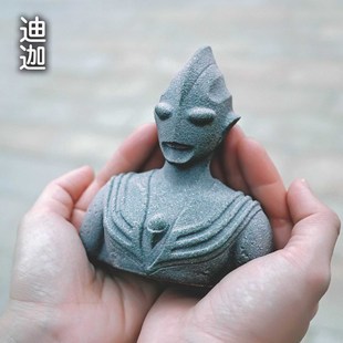 奥特曼沉水摆件鱼缸水族造景家居儿童礼物卡通装饰趣味景观庭院摆