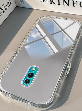 Realme真我X手机壳Realme X2透明X7新V13镜面15泡芙PRO +气囊GT NEO 6男女15高级23潮T全包X50防摔Neo7硅胶