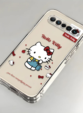 卡通kt猫魅族17壳透明M081Q全包防摔硅胶高级男女可爱套外壳