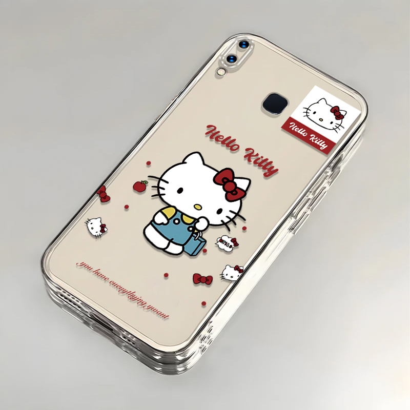 卡通kt猫vivoZ1壳透明V1801A0全包防摔软高级男女可爱套外壳