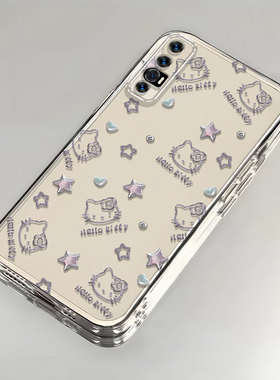 凯蒂猫OPPOReno3Pro手机壳透明PCRM00全包防摔高级男女可爱套外壳