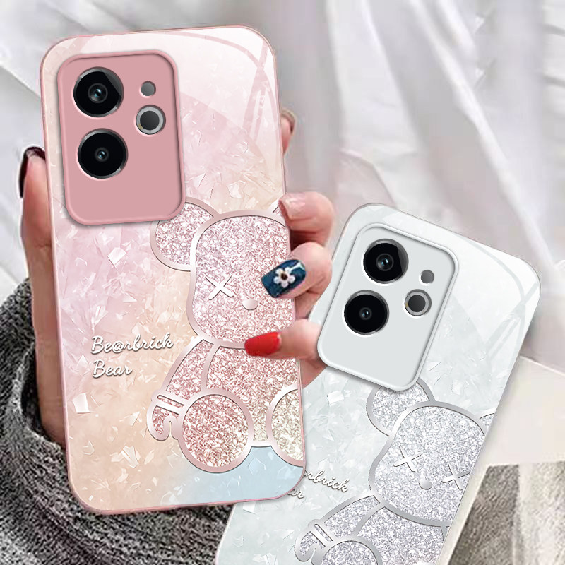 Realme GT6手机壳真我GT6保护套RealmeGT6玻璃5硅胶5pro薄新高档暴力熊