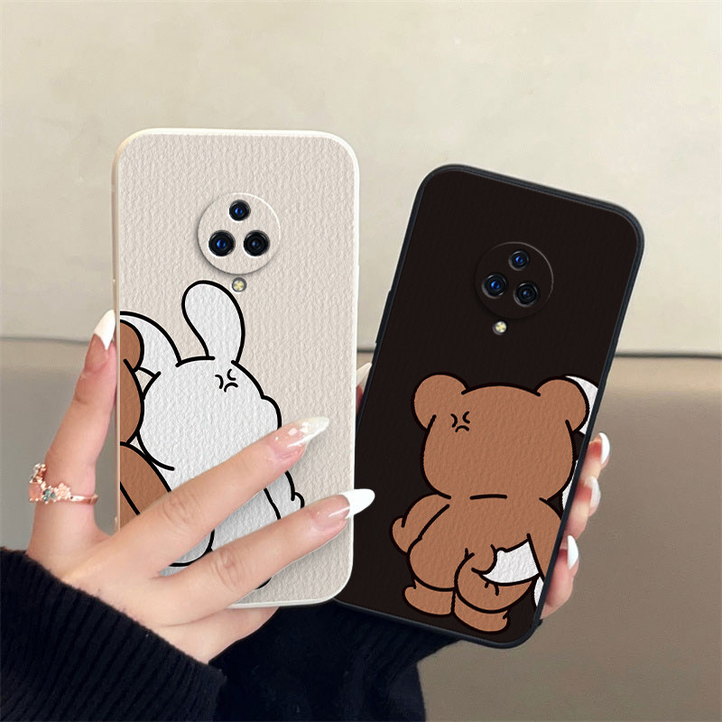 vivoNEX3/3s/后指纹/xnote/x6/x7/plus/9/20plus/21i情侣x21s/y53/y55/y75/y79手机壳高级感小众一对全包防摔