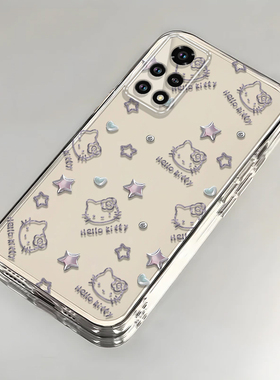 凯蒂猫红米K30S手机壳透明M2007J3SC全包防摔高级男女可爱套外壳