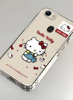 卡通kt猫OPPOA79壳透明a79k/a79t/a79kt全包防摔女可爱套外壳