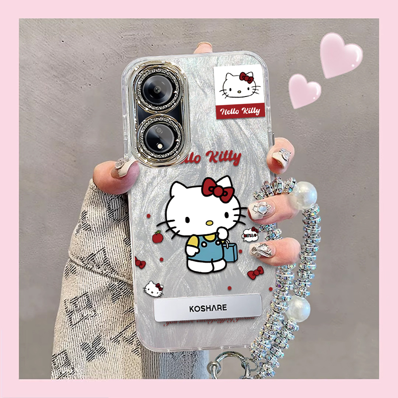 羽纱kt猫OPPOA1 5G手机壳PHS110情侣全包防摔高级男女可爱套外壳
